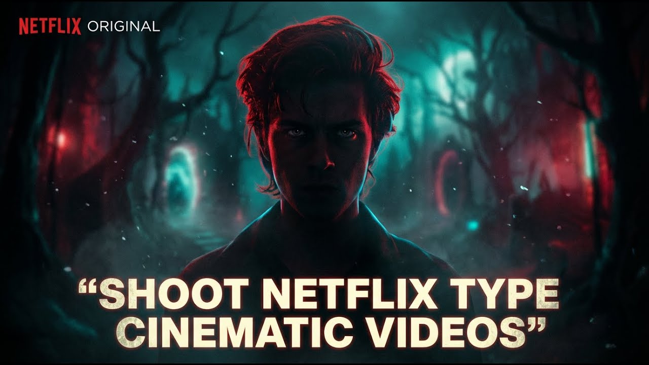 How To Shoot NETFLIX Type CINEMATIC VIDEO | THE SECRETS OF CINEMATIC LIGHTING PART -1