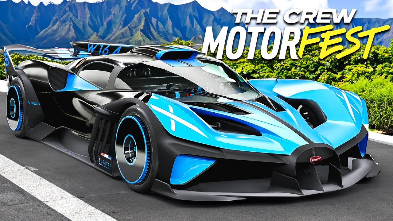 THE CREW MOTORFEST PL #6 - BUGATTI BOLIDE I NAJNOWSZY BOLID F1 REB BULLA  😍