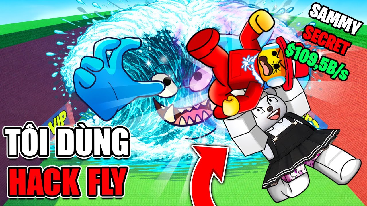 Tôi Dùng HACK Cứu BRAINROT ADMIN "SIÊU HIẾM" Khỏi Sóng Thần Trong ROBLOX