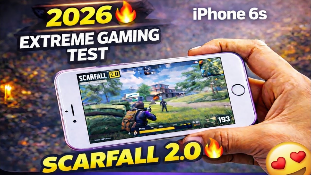 📱 iPhone 6s Scarfall 2.0 Extreme Gaming Test 🔥 | Smooth or Lag?