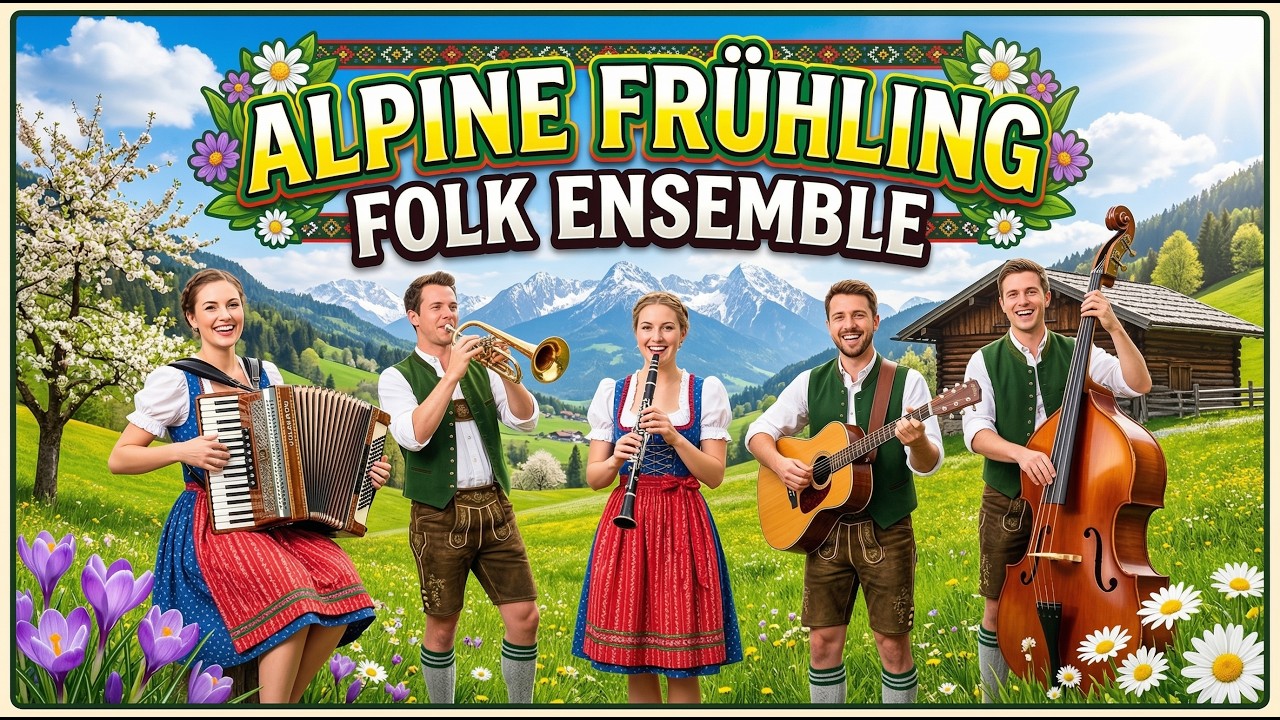 🌼🎶 Alpine Frühling Folk Ensemble — Relaxing Bavarian Volksmusik for Peaceful Spring Days 🎻