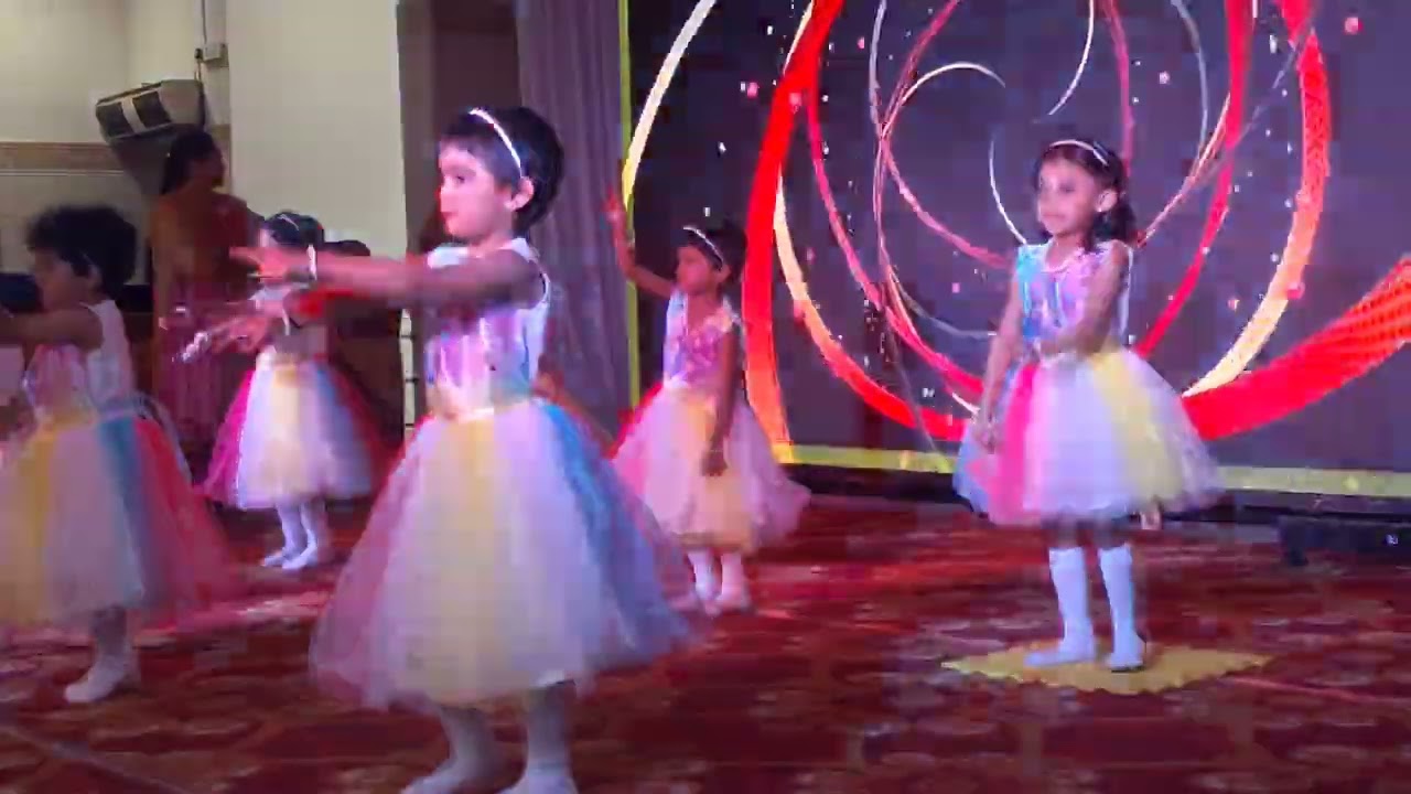My daughter's annual day function dance