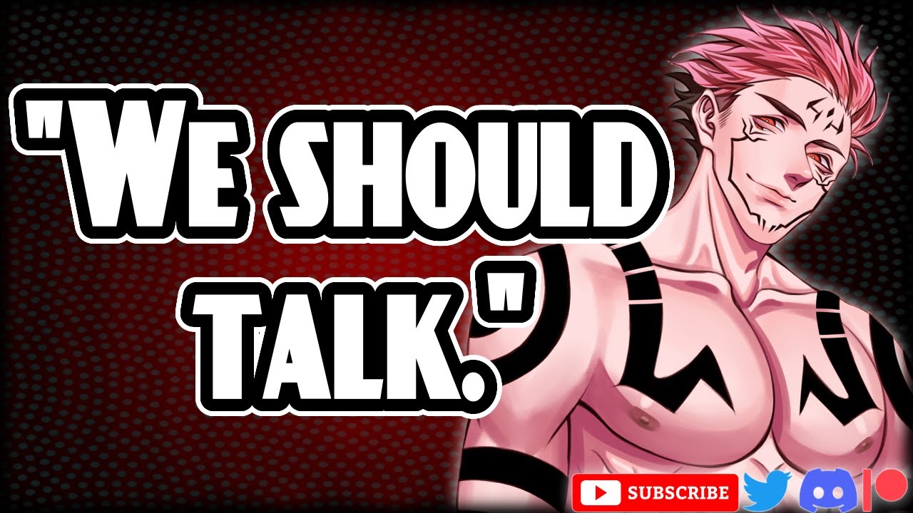 After An Argument with Sukuna - (Jujutsu Kaisen) - Anigomi Character Audio