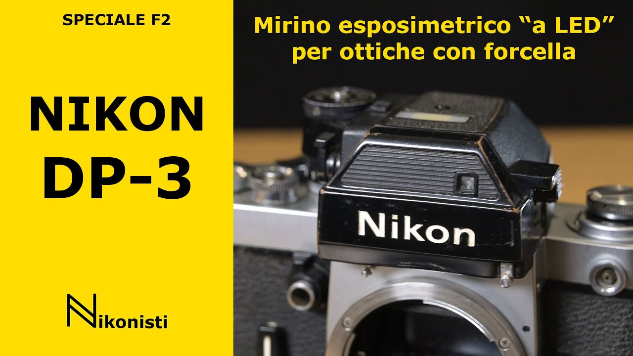 Nikon F2 - mirino DP-3 - Top di gamma esposimetrico 