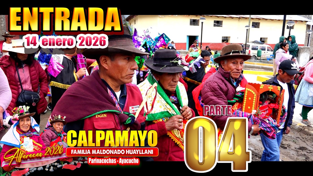 🎥 TRADICIONAL ENTRADA - Fiesta del Niño Jesus en Calpamayo – Upahuacho 2026 | 14 de enero. COMPLETO