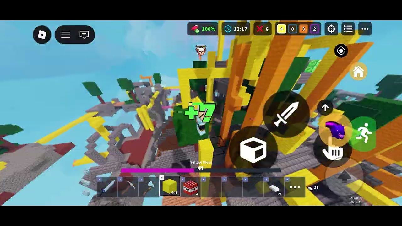 playing bedwars