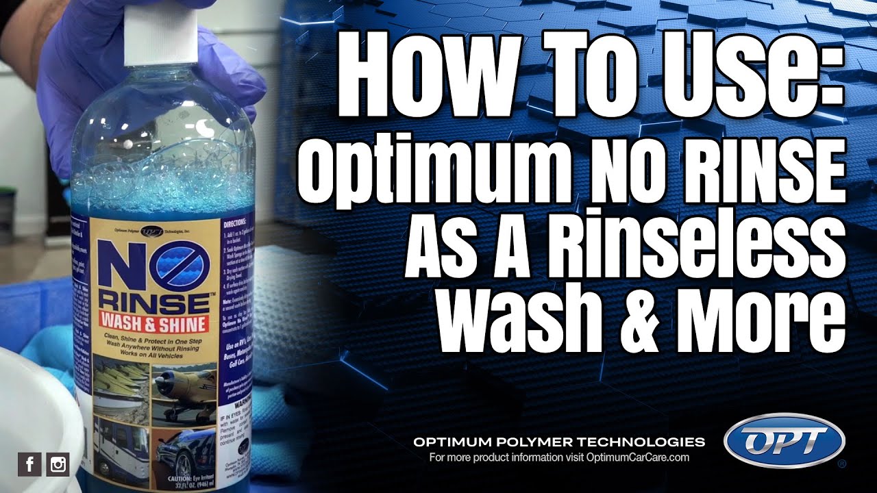 How to use Optimum ONR as a Rinseless Wash - Redeye Hellcat Charger