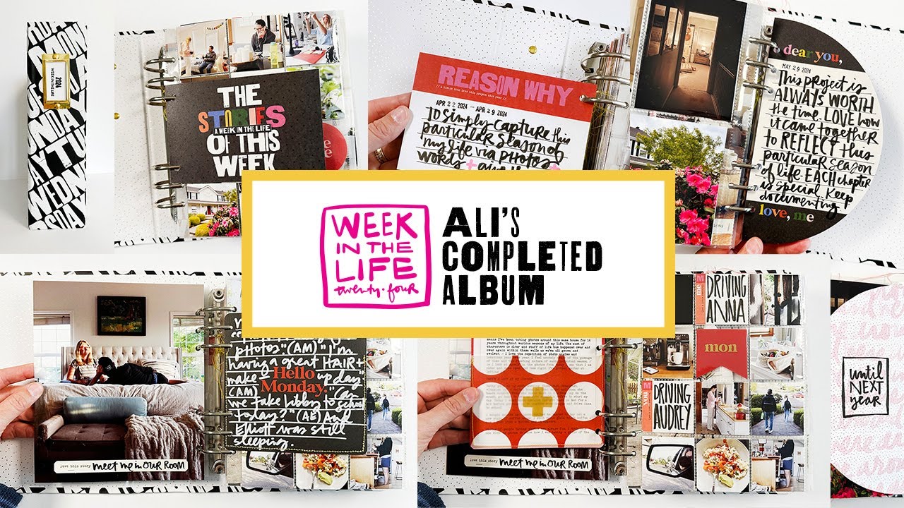 Week In The Life™ Scrapbook | Ali's Completed Album