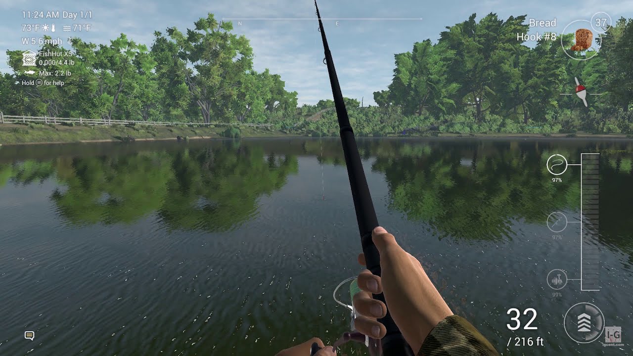 Fishing Planet - Xbox One Gameplay (1080p60fps)