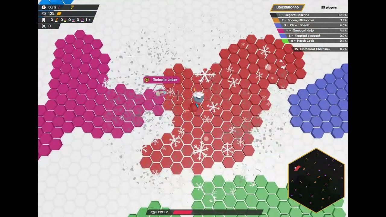 Hexanaut.io adventure