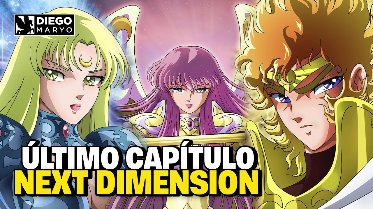 FIM ESPETACULAR de NEXT DIMENSION! Último Capítulo 118 Cavaleiros do Zodíaco Saint Seiya CDZ