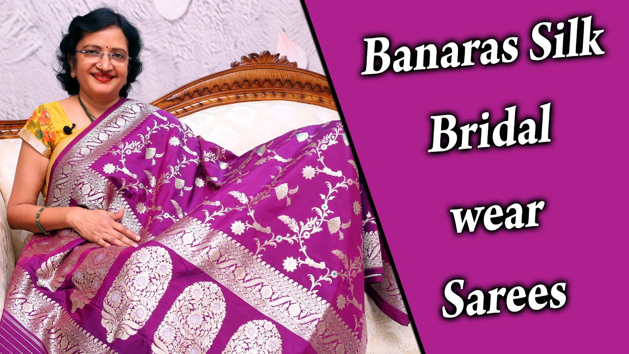 Banaras Silk Bridal Wear Sarees II Lalithareddy Saree Styles