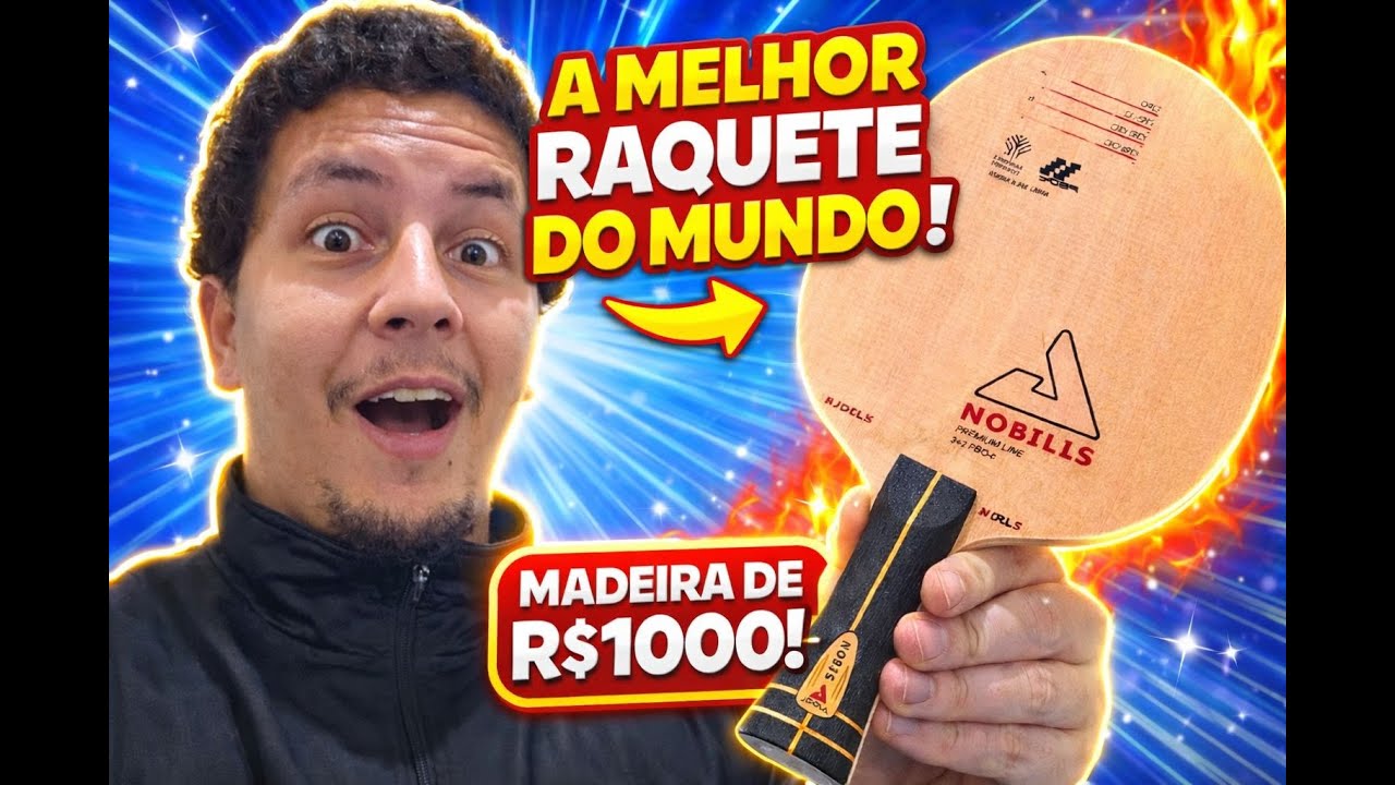 A raquete MAIS CARA do MUNDO! Review JOOLA Nobilis