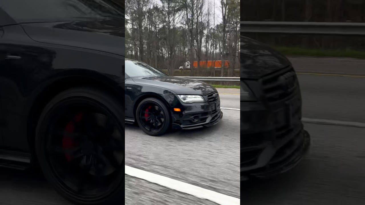 Audi A7 Supercharger Whine! #audi #shorts