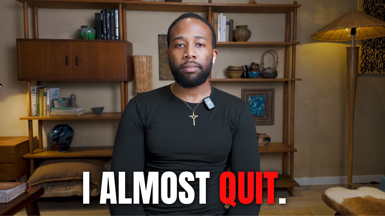 I almost quit...