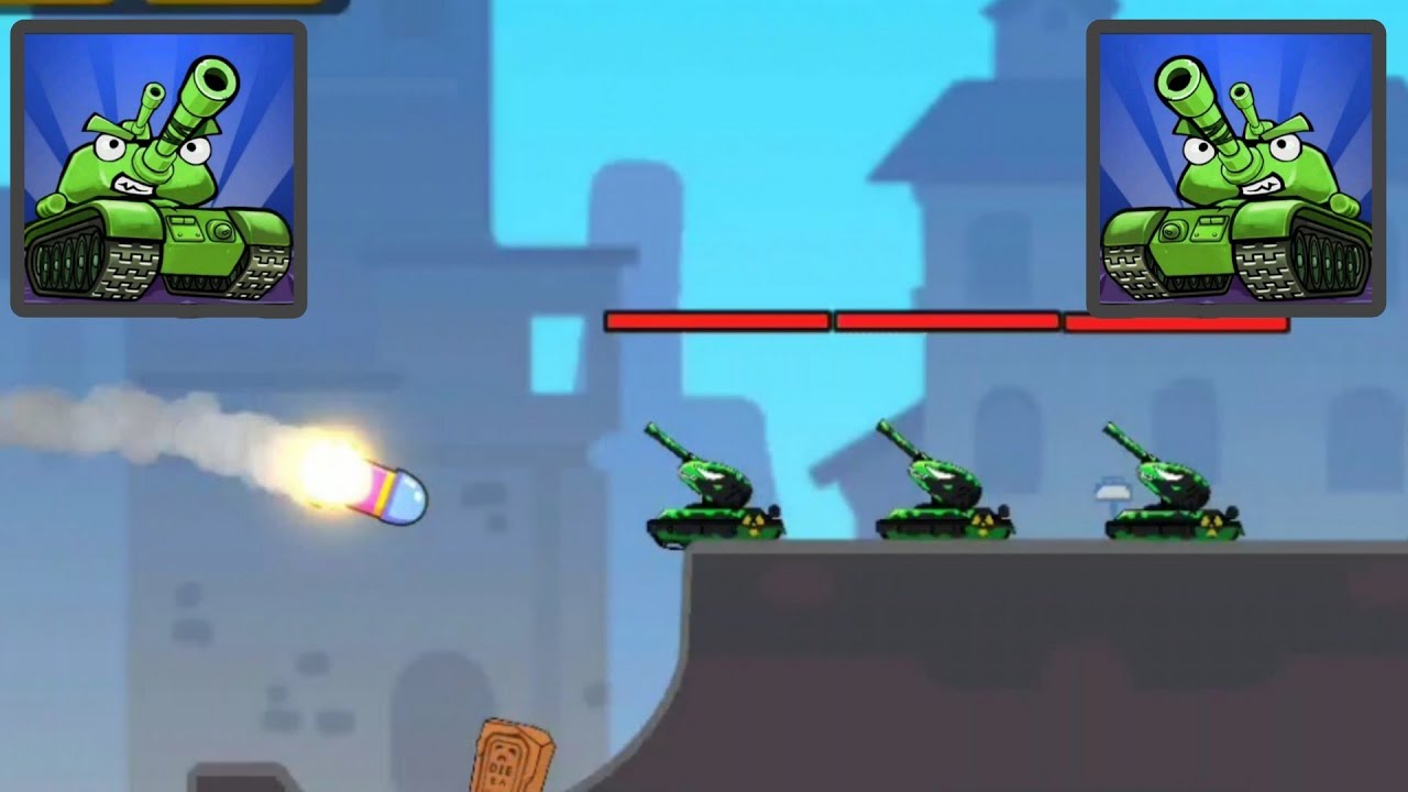 Tank Heroes | NATASHA G9 Tank, лёгкий режим игры