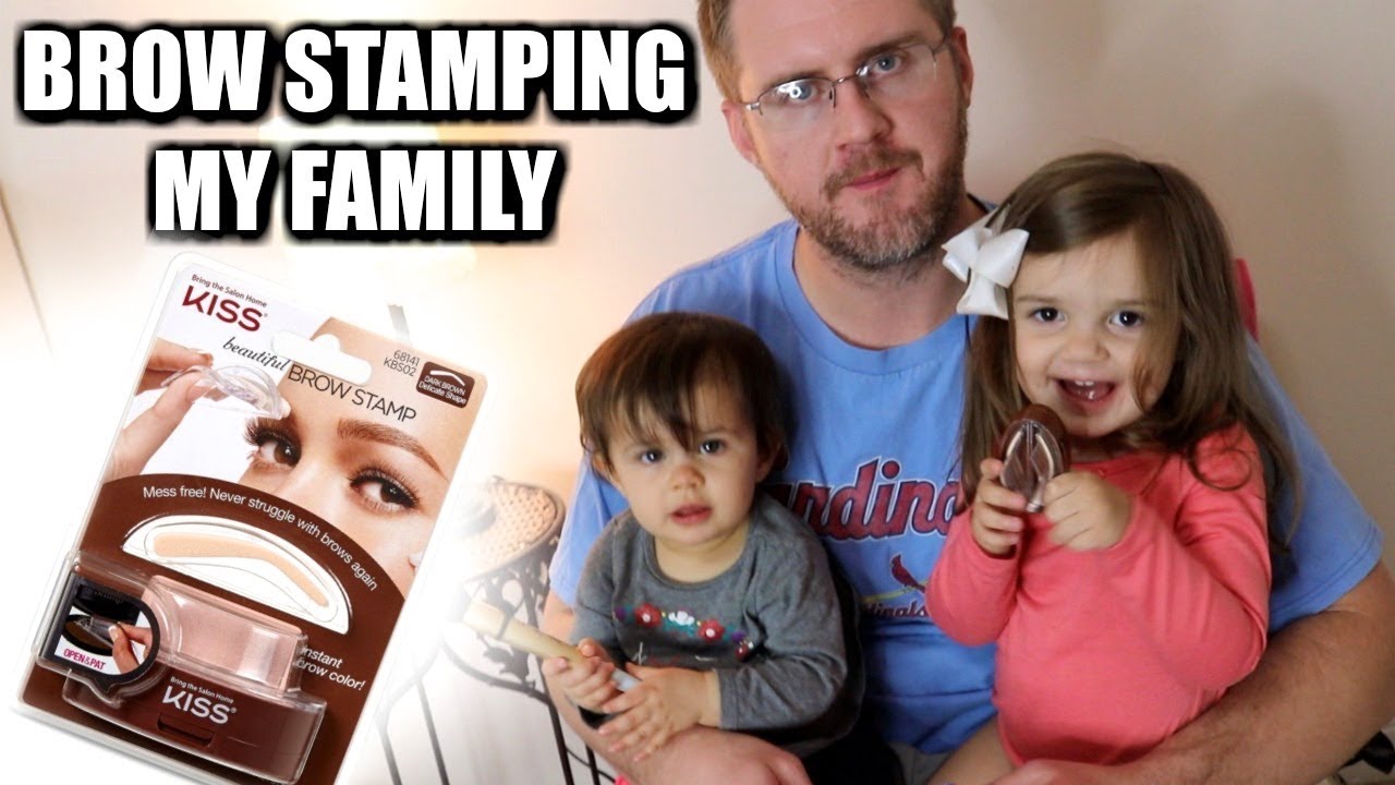 BROW STAMPING MY FAMILY