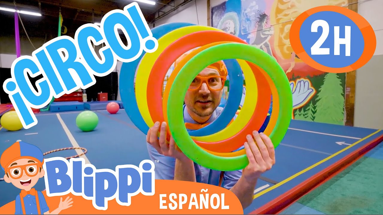 Blippi aprende acrobacias en el circo | Blippi Español | Videos educativos para niños | Aprende