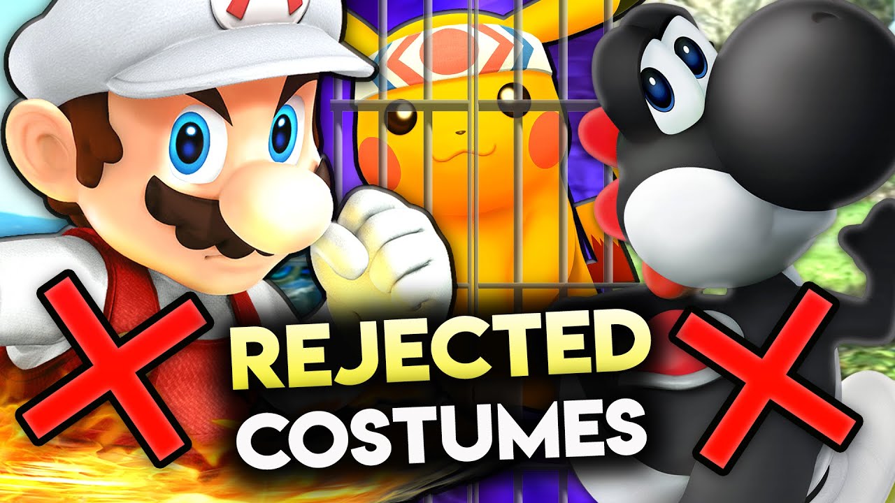 Объяснение ВСЕХ отклоненных альтернативных костюмов! - Super Smash Bros. Ultimate | Siiroth