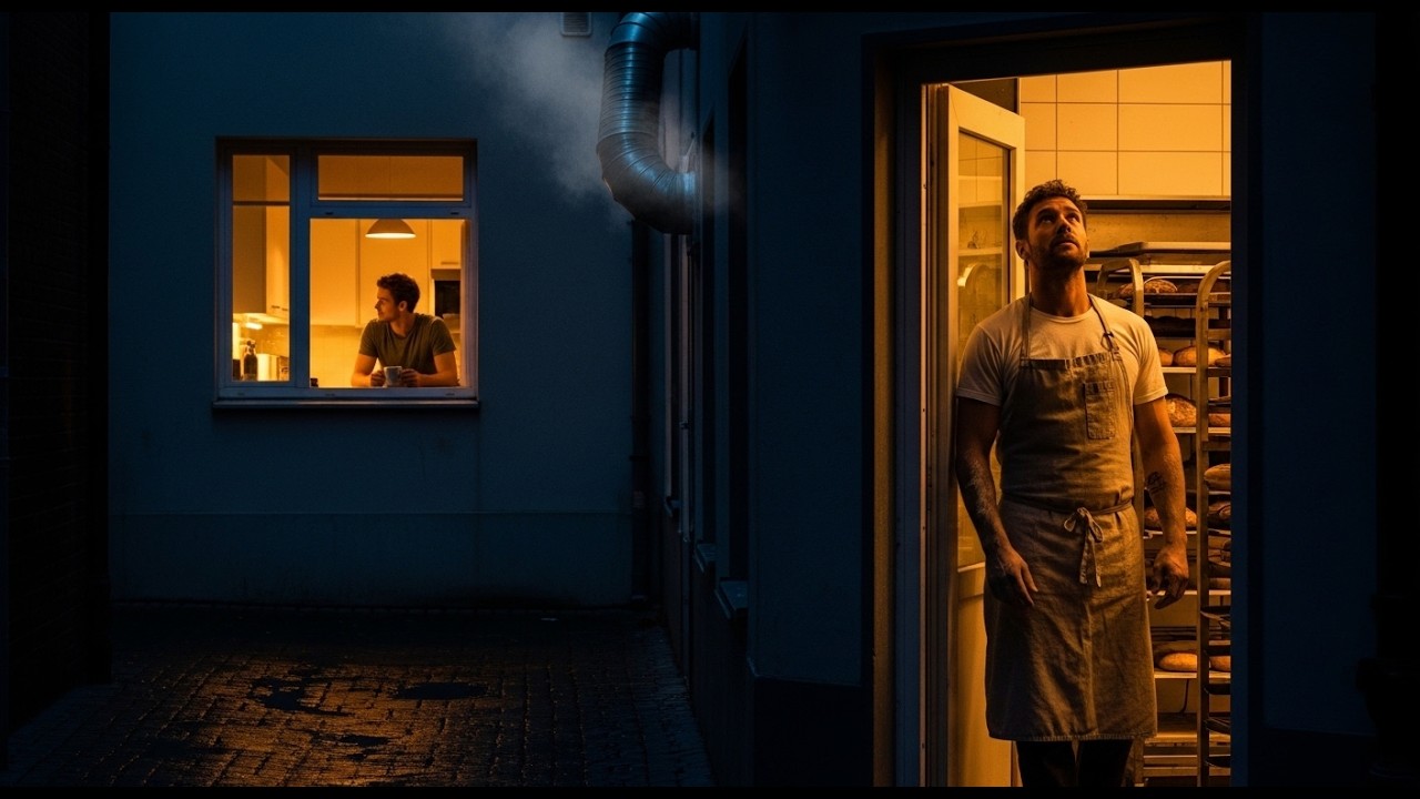 The Baker Leaves the Back Door Open at 4 AM — Only When He Sees My Kitchen Light On | Gay Romance