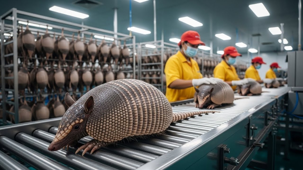 Inside the World’s Most Unusual Factory Armadillo Shell to Luxury Goods #UnusualFactory #luxurygoods