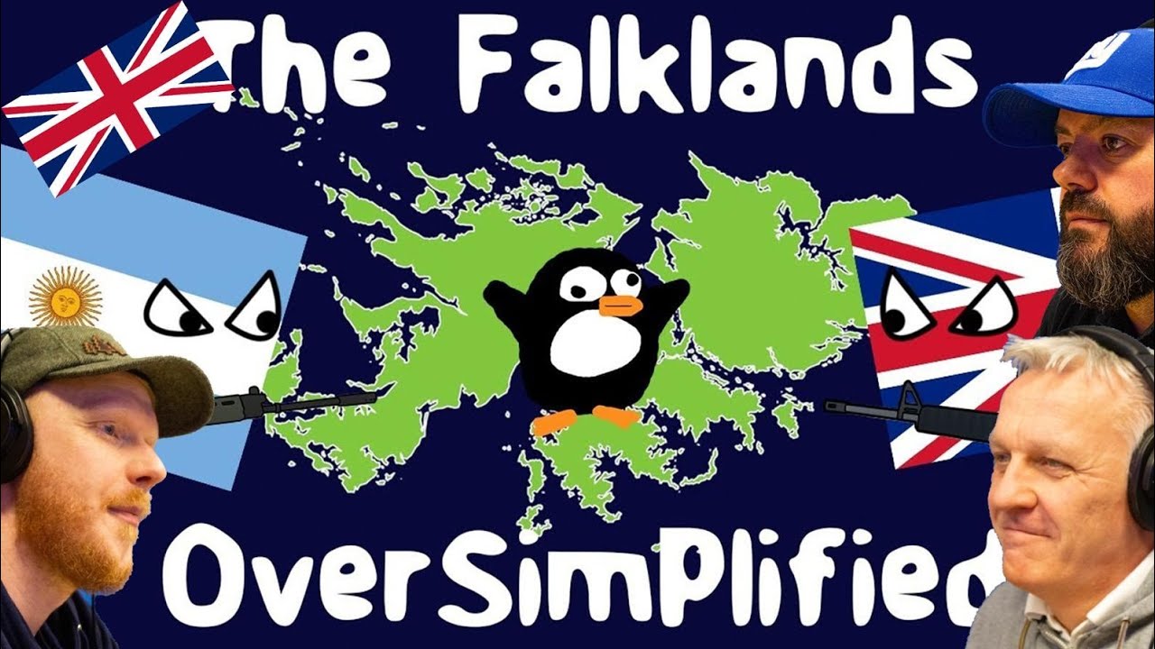 OverSimplified - The Falklands REACTION!! | OFFICE BLOKES REACT!!
