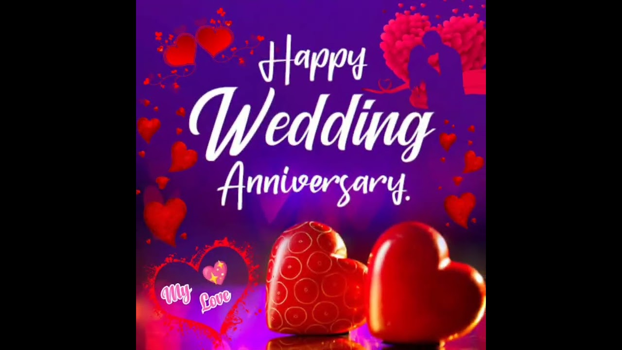 Happy Anniversary Status | Wedding Anniversary Wishes 🥰💖💝 #marriage #wedding #anniversary #shorts