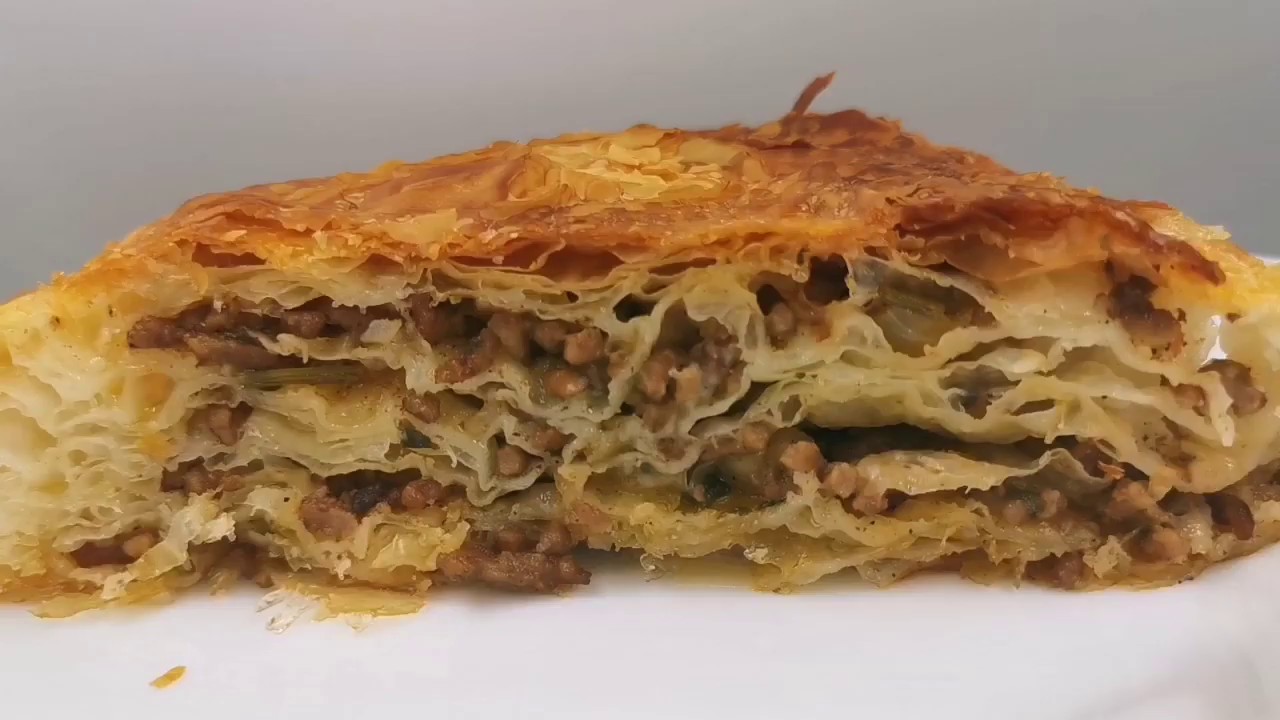 ❤️Leckerer Börek mit Hackfleisch, megalecker und sehr einfach! Burek, Pite, Balkan Burek 😍