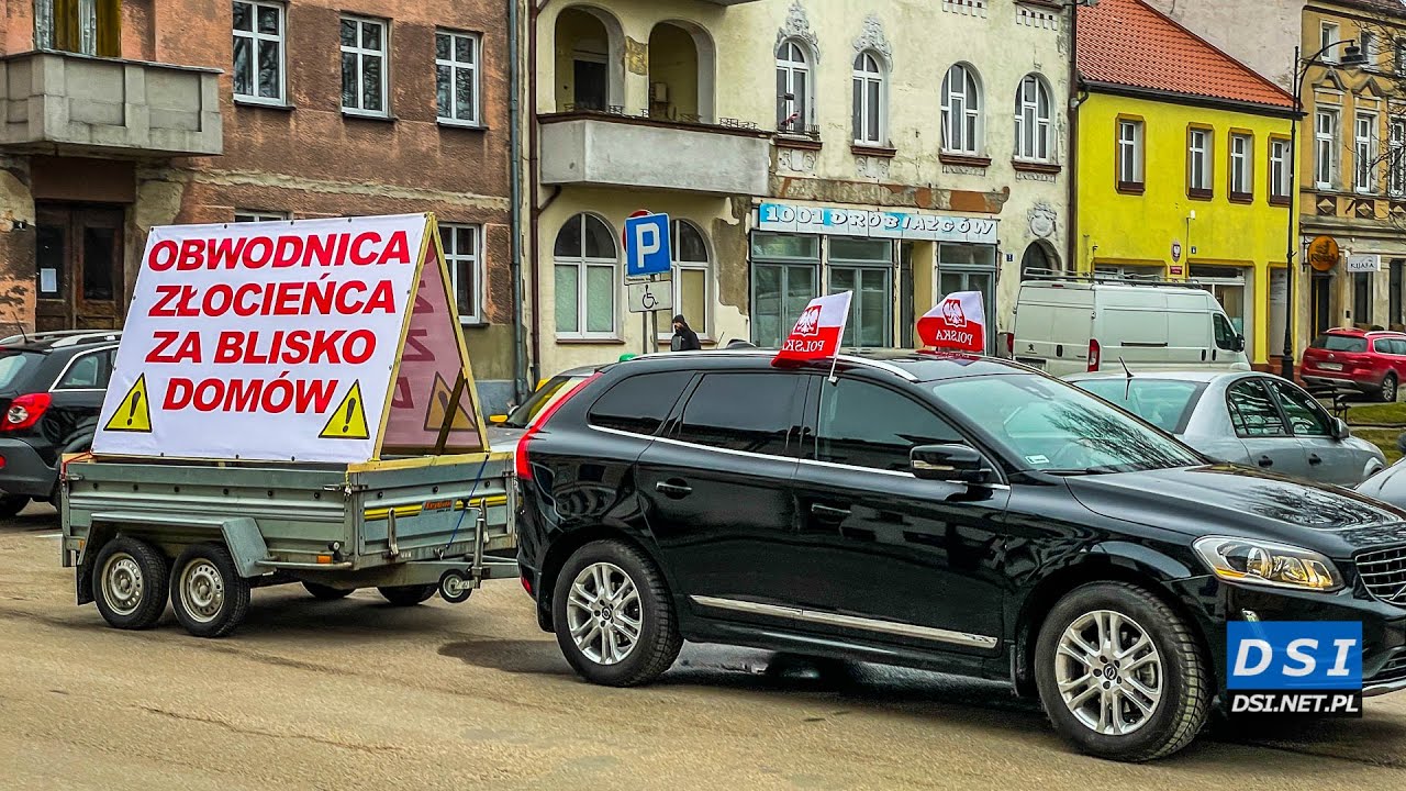 Kolejny protest w Złocieńcu