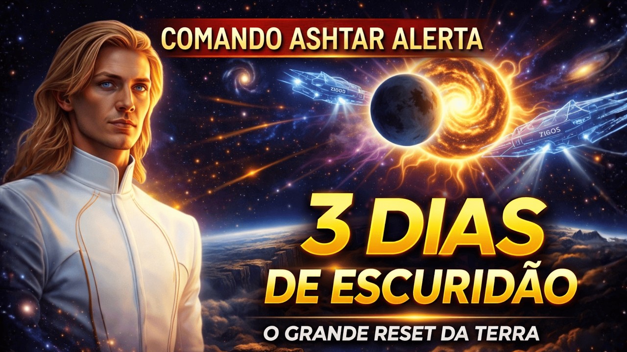 Comando Ashtar: 3 Dias de Escuridão Estão Chegando. | Você Ficará Consciente!