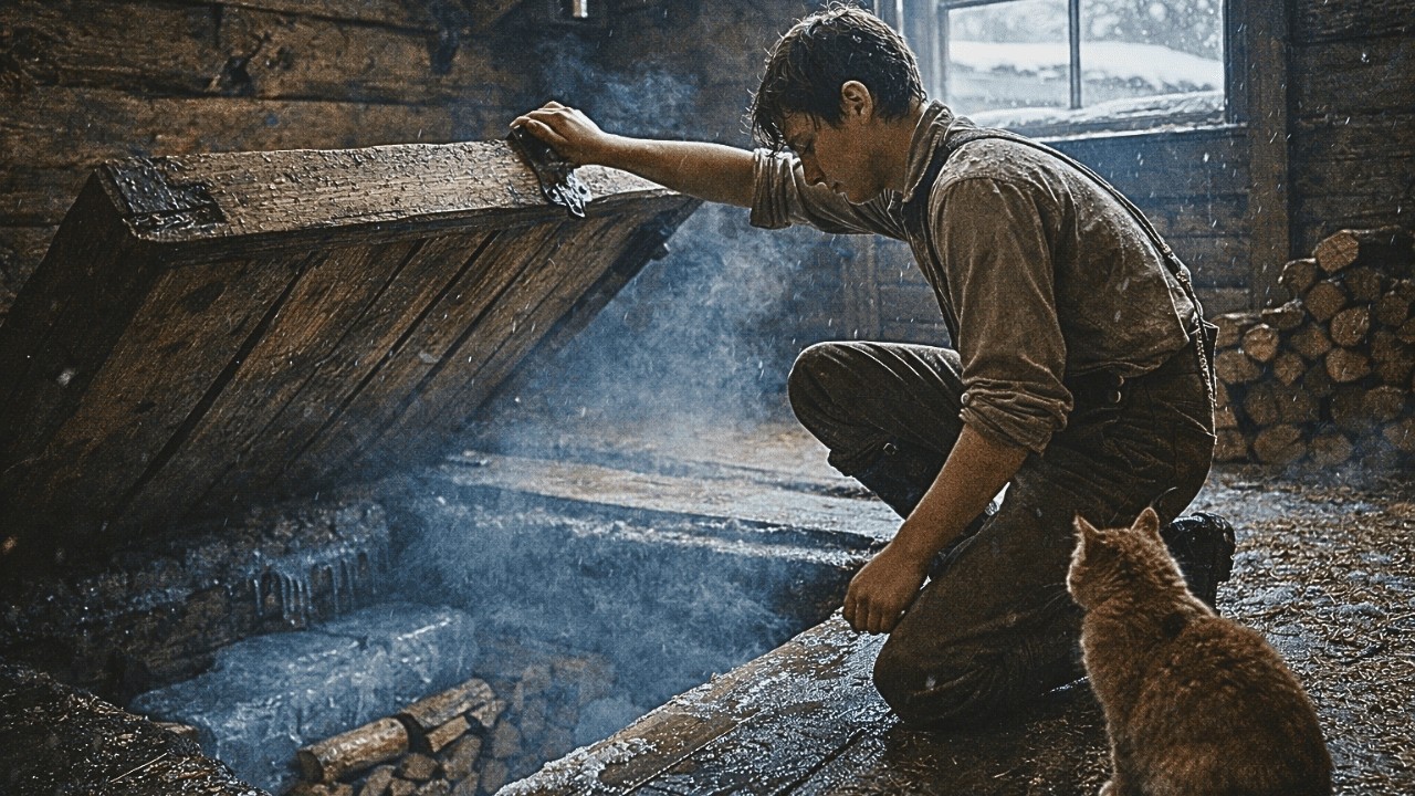 They Mocked Her “Ice Cellar” Under the House — Until It Saved Every Log From the Melt