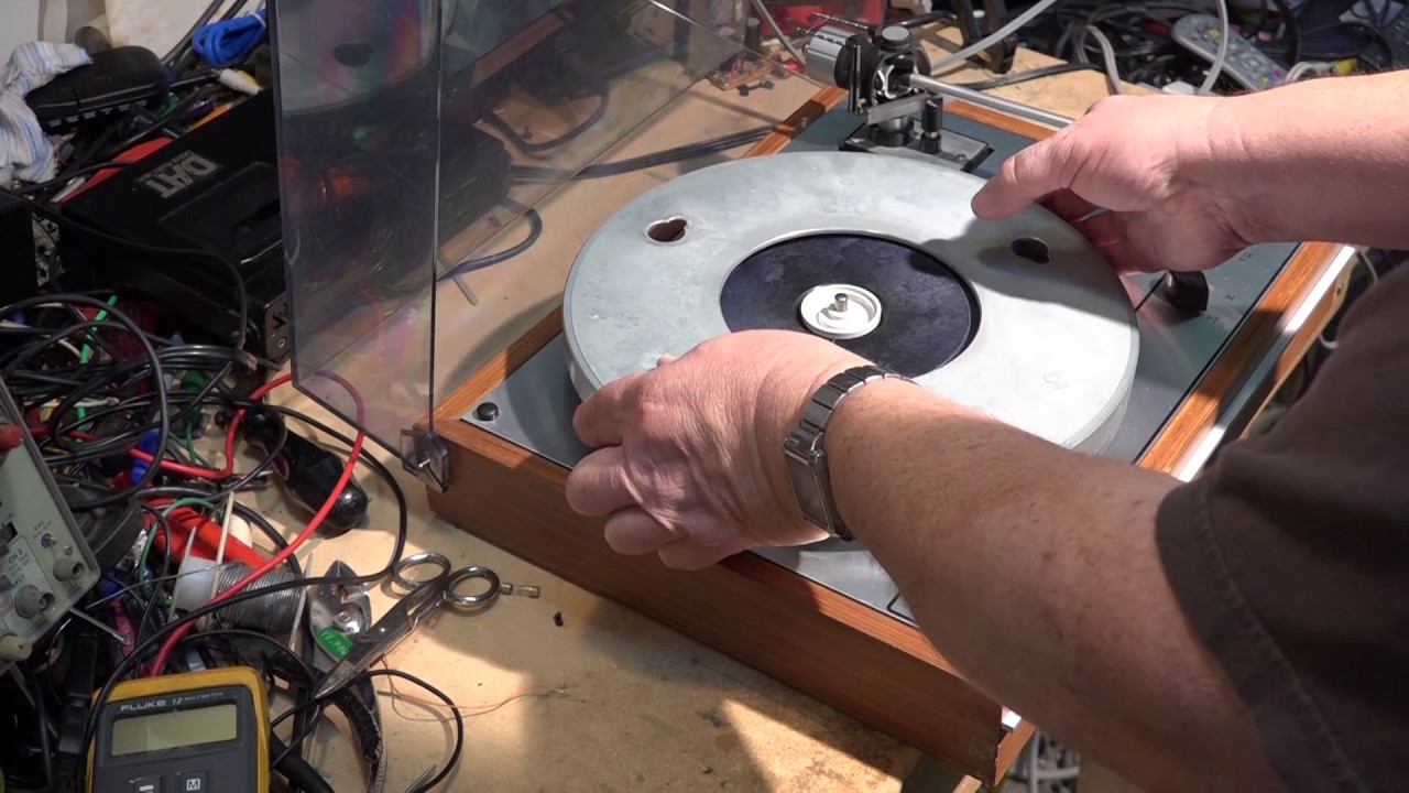 Thorens TD 165 belt drive turntable service
