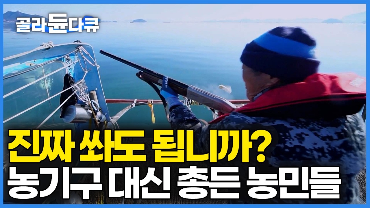 이렇게라도 안 하면 수확할 게 없어요, 갈수록 늘어나는 유해조수에 결국 농민들에게 허락된 최후의 수단｜한국기행｜#골라듄다큐