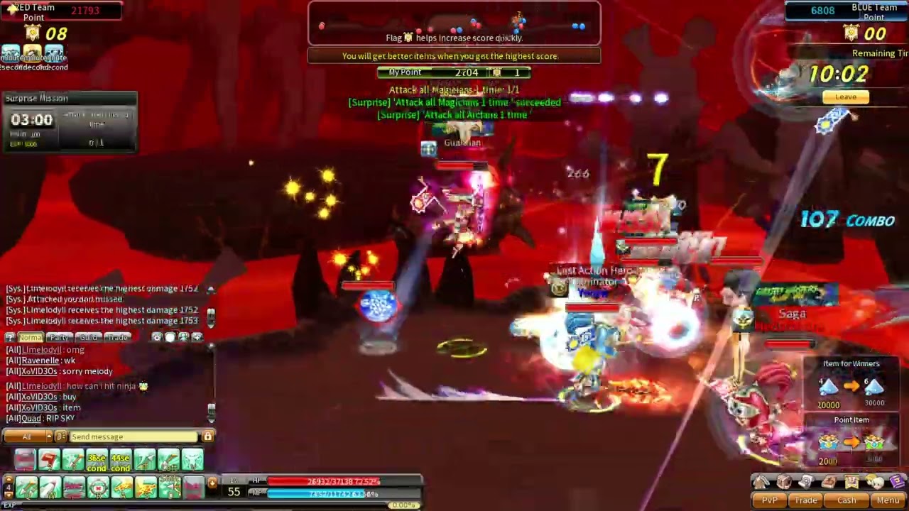 Trapper POV BSQ PVP 15vs15 Dragonica Origin