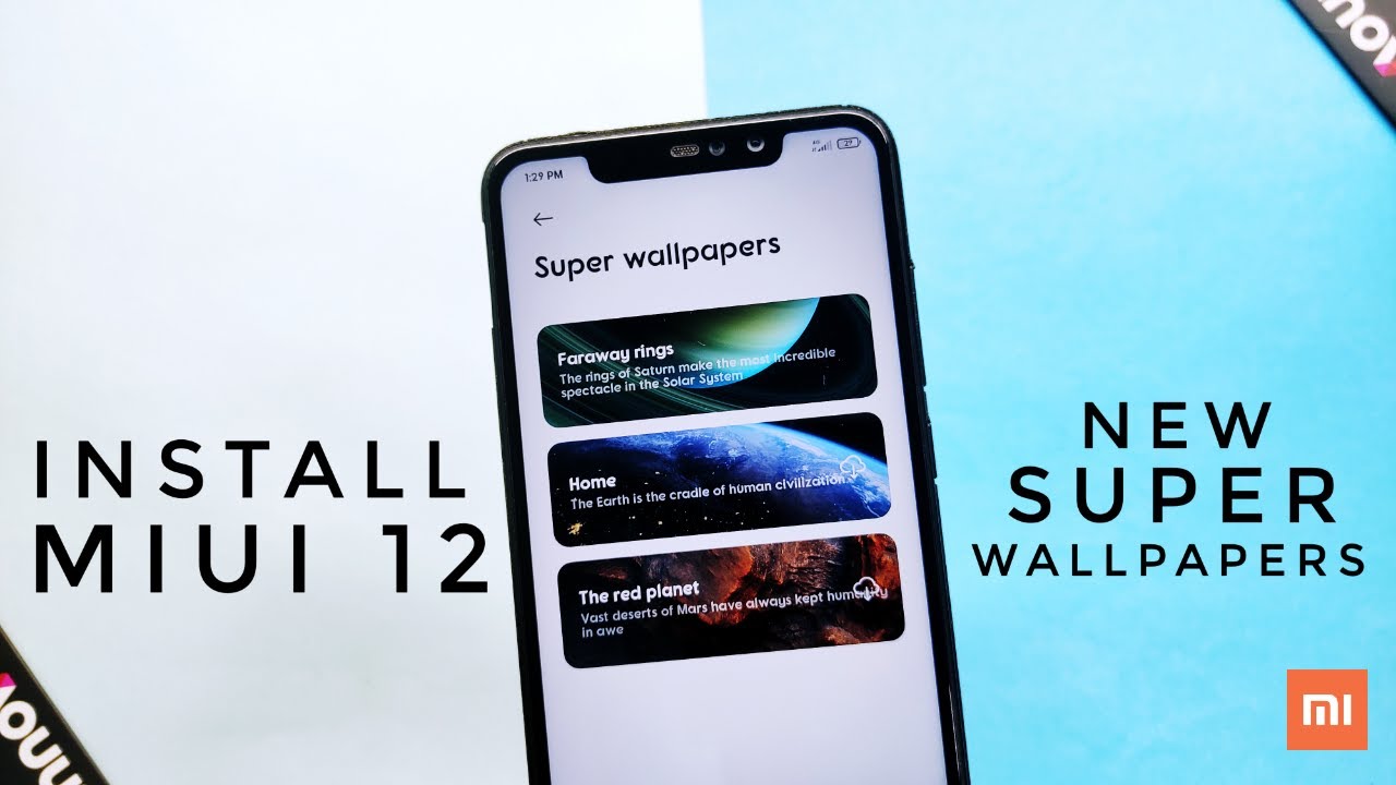 Install Miui 12 New Saturn Super Wallpaper For Any Xiaomi Device | Mi 10 Ultra Wallpaper