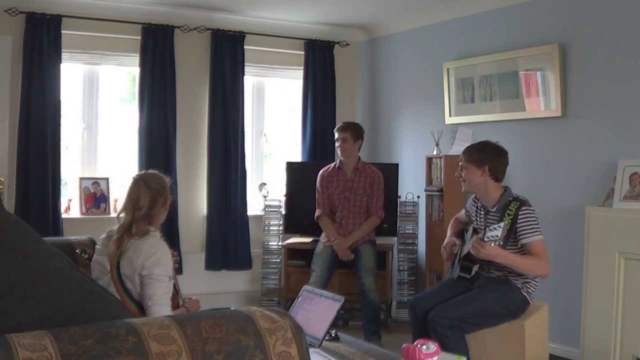 A band practice with Folkus! Behind making the music