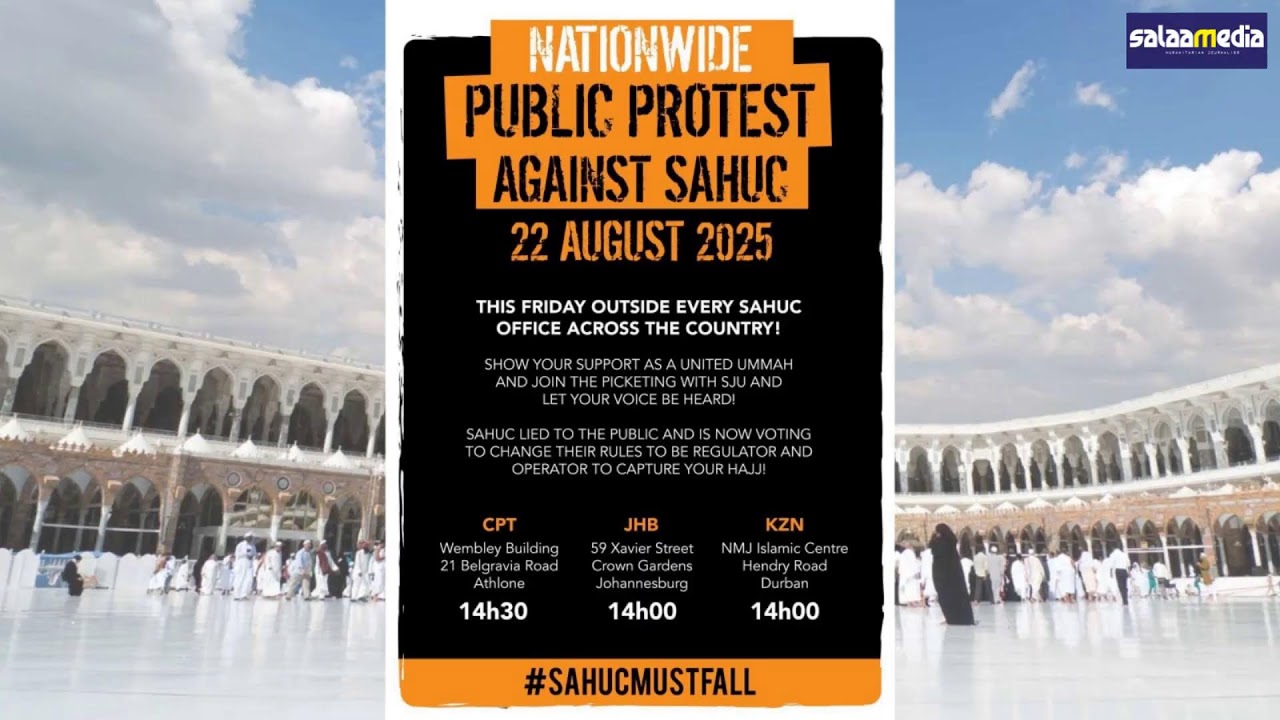 Ummah Unites in Nationwide Protest Against SAHUC