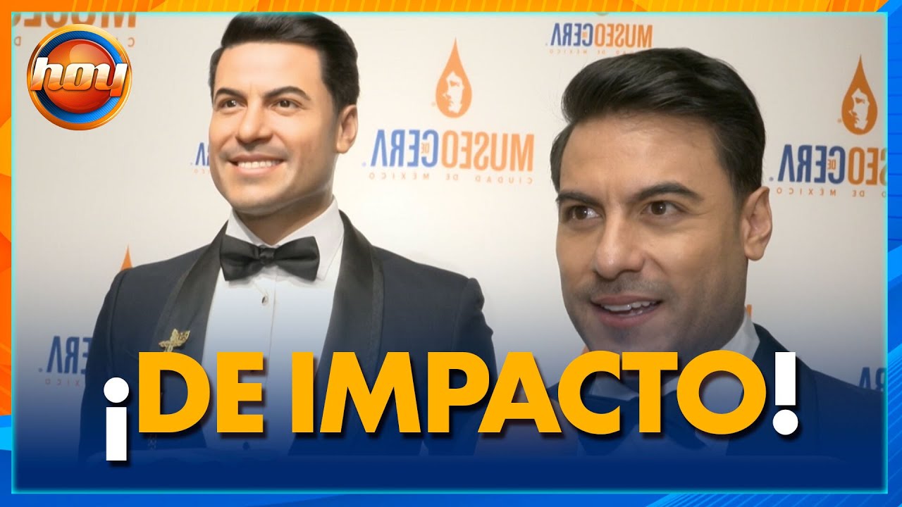 Revelan FIGURA DE CERA de Carlos Rivera y sorprende por su parecido | Programa Hoy