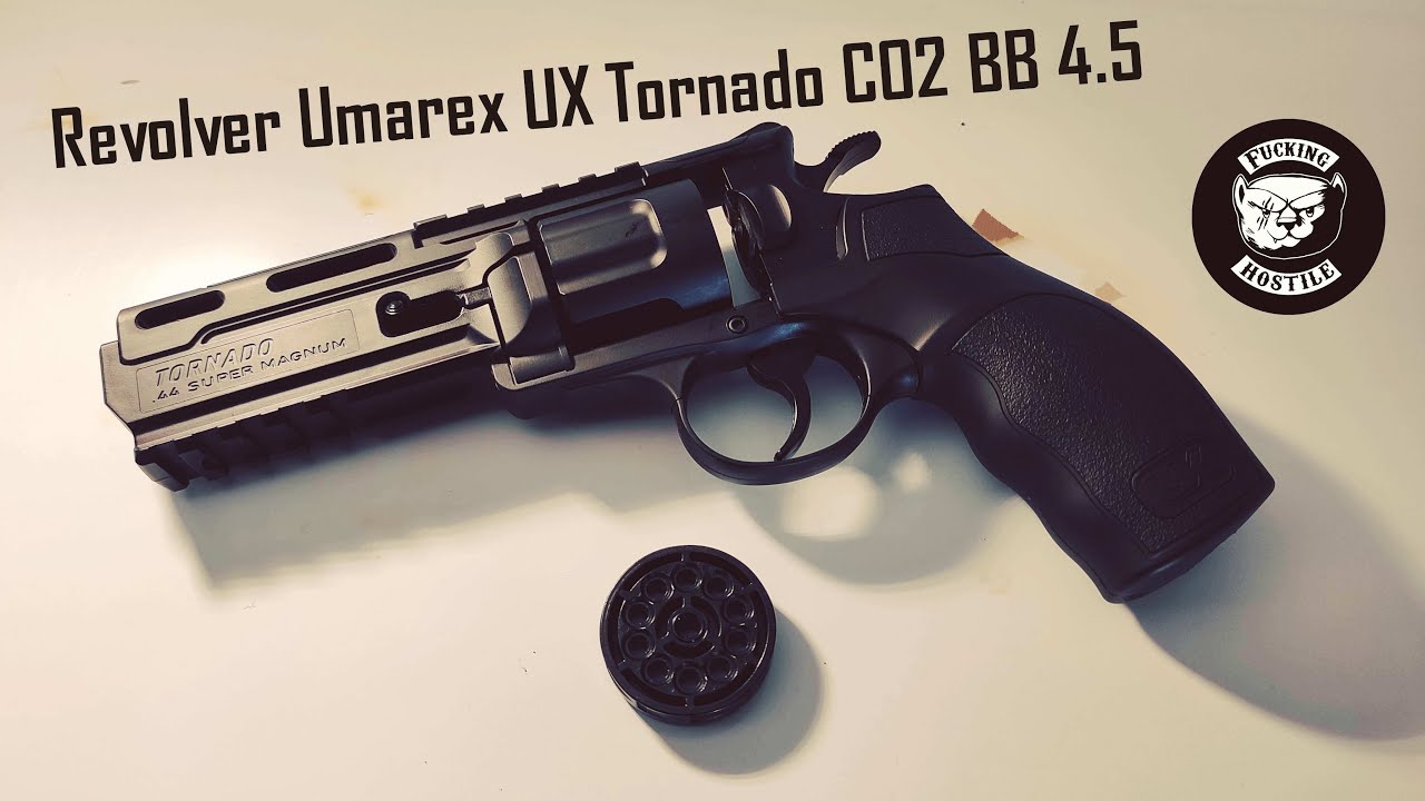 Revolver Umarex UX Tornado CO2 BB 4.5 (2,5 joules) Distance de tir