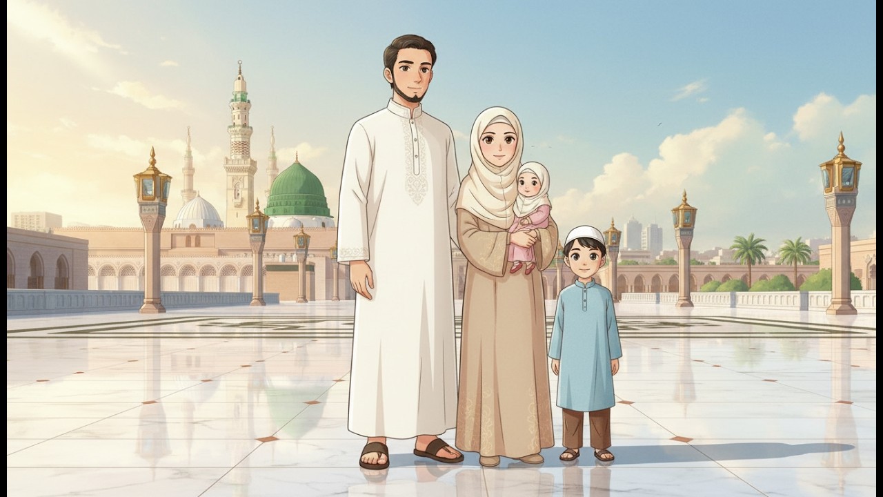 Gentle Family Moments - Ghibli Style Relaxing Animation