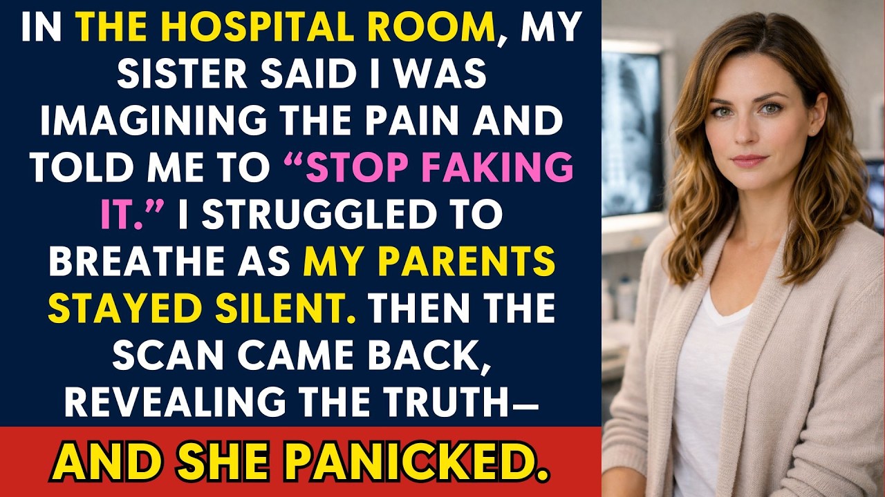 My Sister Said I Was Imagining the Pain — Until the Scan Exposed the Truth.