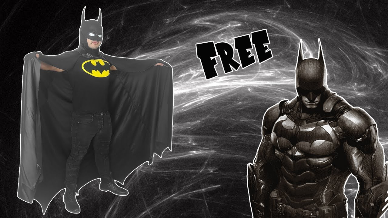 Crea tu propia capa de Batman de manera FÁCIL y RÁPIDA