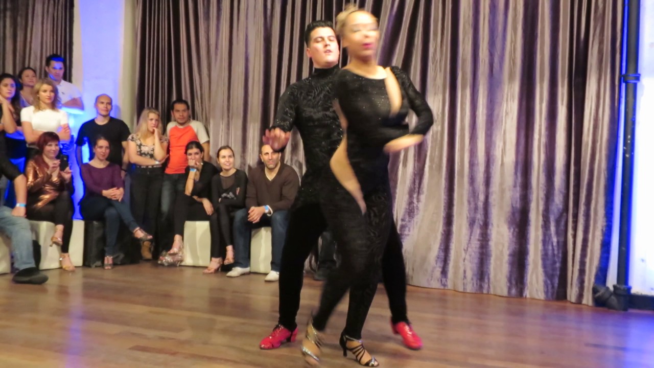Victor Alexis & Corinne Tardieu at the Bachata Invasion Social on December 17 2016