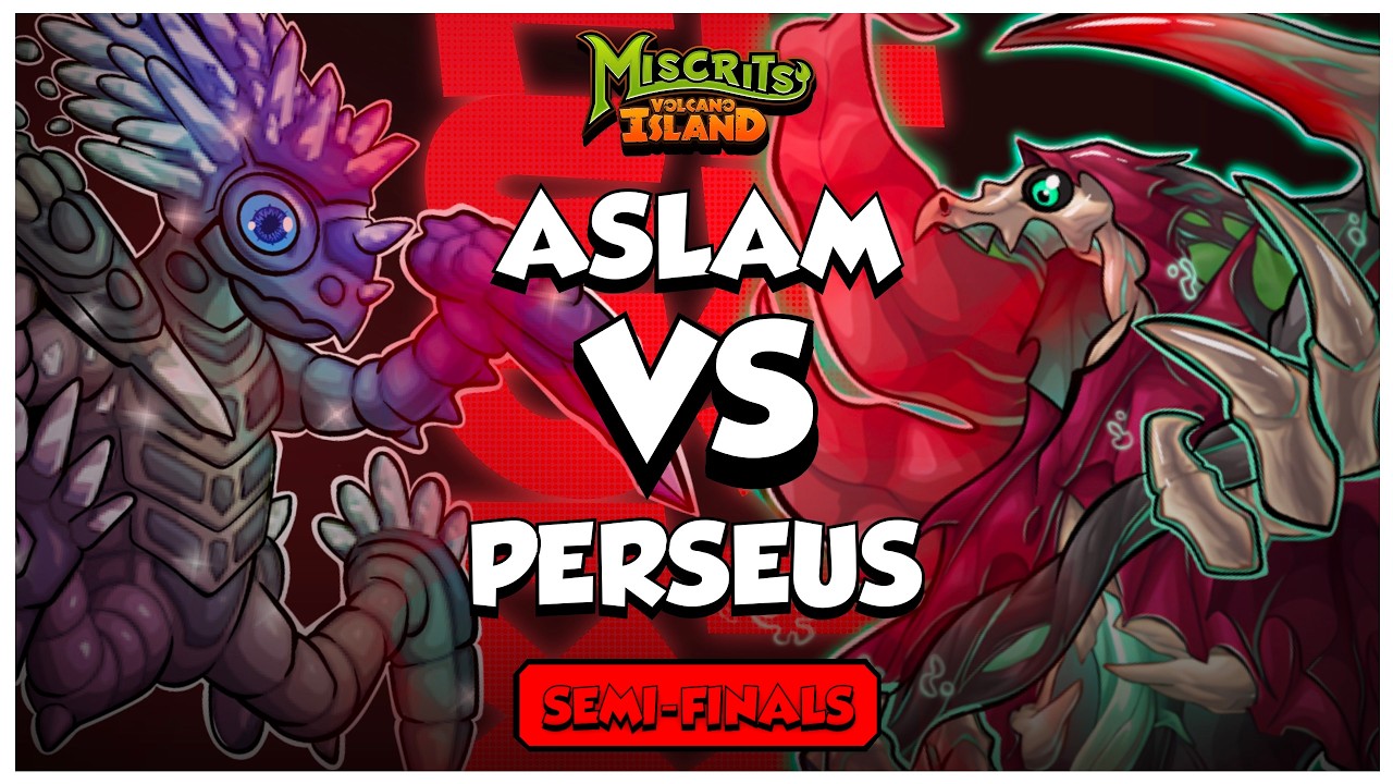 Miscrits Official Tournament #3 - Semi-Finals: Aslam vs Perseus