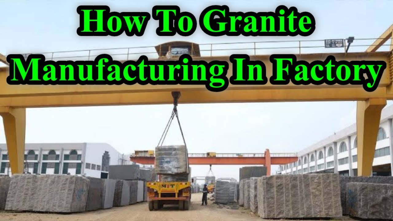 Granite Manufacturing Factory||Granite Production Process||Vishwas Export
