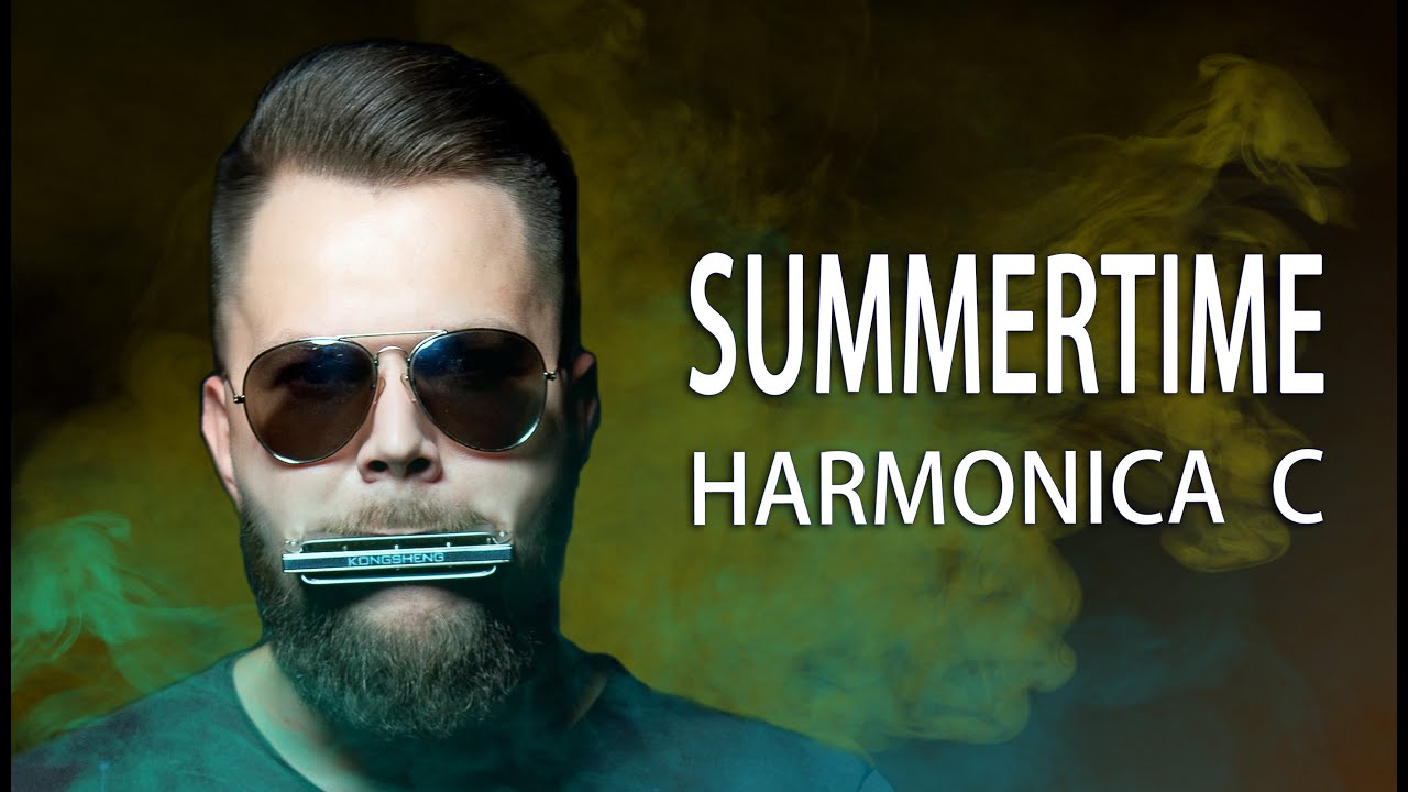 Summertime || Jazz Groove || Harmonica C