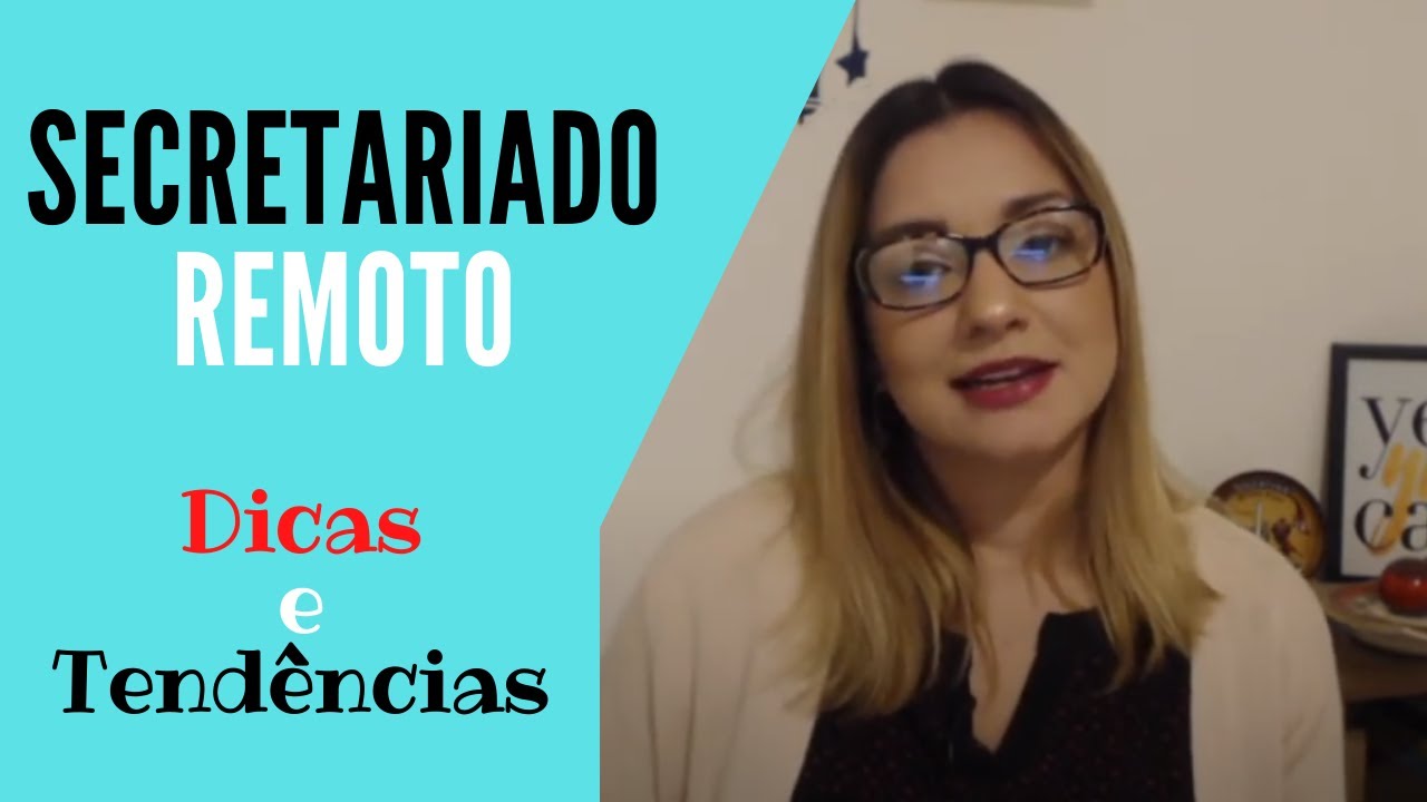 #Live 10# Secretariado Executivo & Assistente Remoto (a) #Tend&ecirc;ncias e dicas!