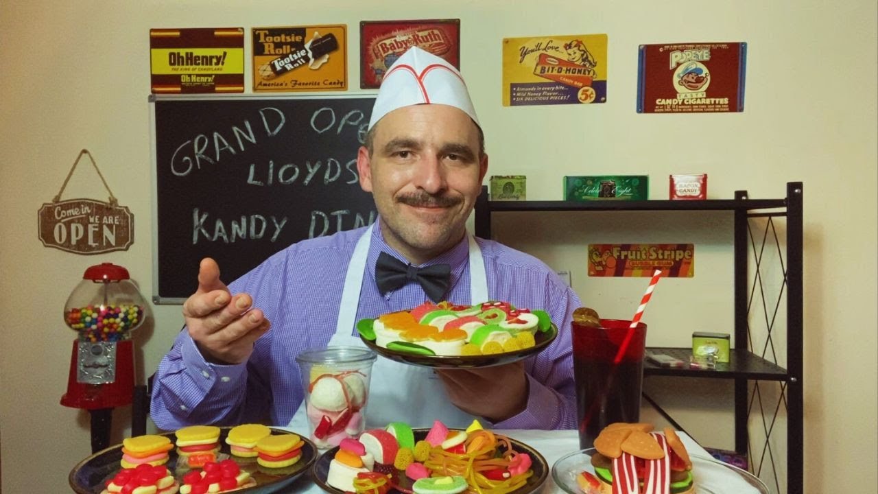 ASMR-The Vintage Candy Diner 🍭Role Play