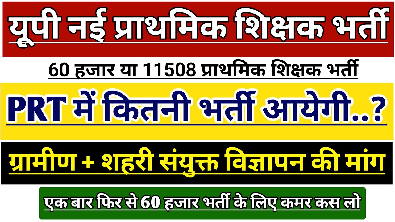 UP PRIMARY TEACHER VACANCY 2026 LATEST NEWS | UP PRT SUPERTET VACANCY | UP PRIMARY TEACHER RECRUI...