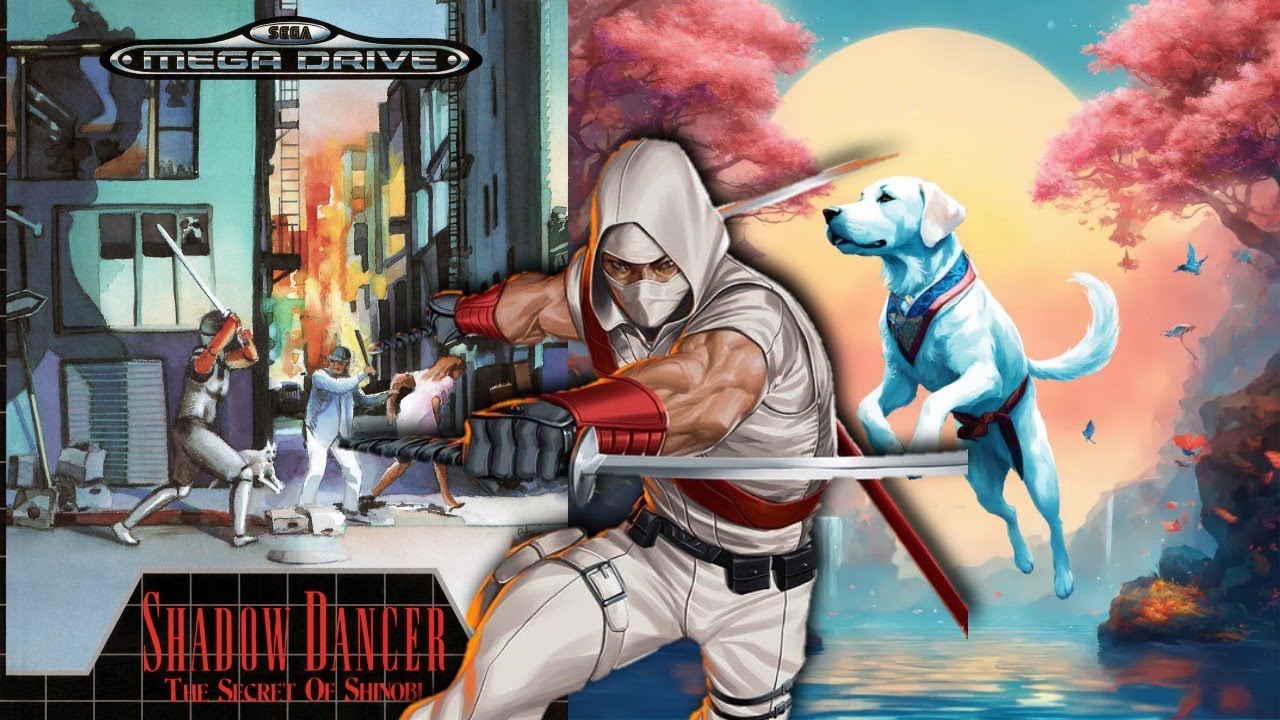 НИНДЗЯ С СОБАКОЙ СПАСАЮТ НЬЮ-ЙОРК - SHADOW DANCER (SEGA,4K/60fps)